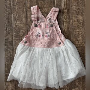 Osh Kosh Easter Overall Bunny 12M
